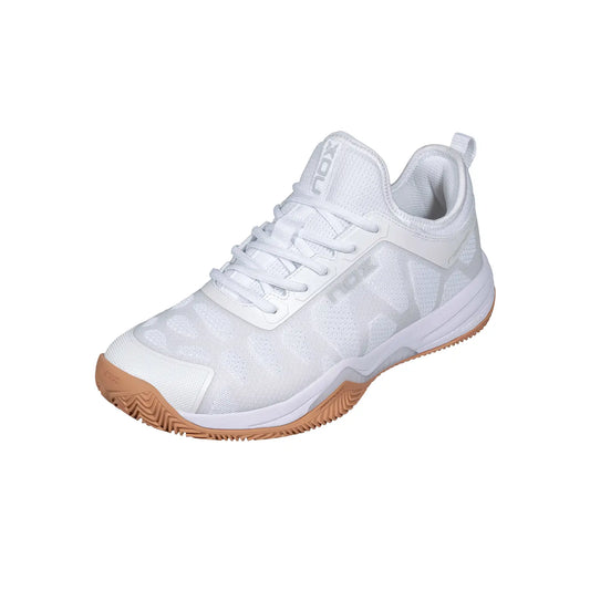 Nox Nerbo White / Gum Rubber 2026 Padel Shoes