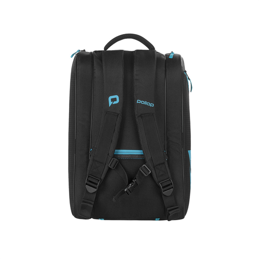 Pallap Mid Black/Cyan Blue Racket Bag