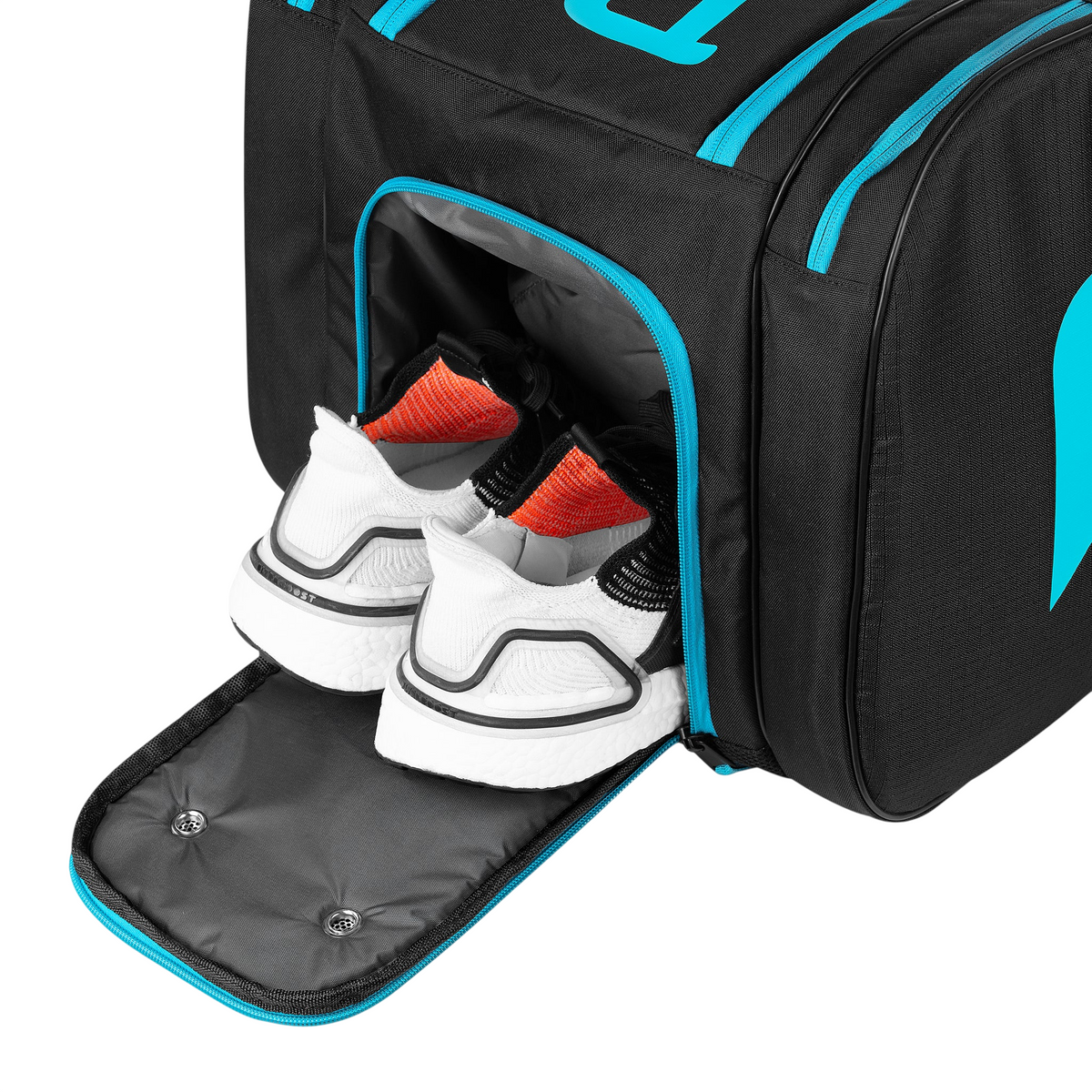 Pallap Mid Black/Cyan Blue Racket Bag