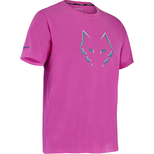 Babolat Cotton Tee Men Lebron Pink 2027