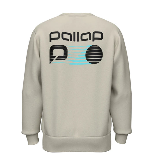Pallap Vintage Leisure Cream Men Crewneck
