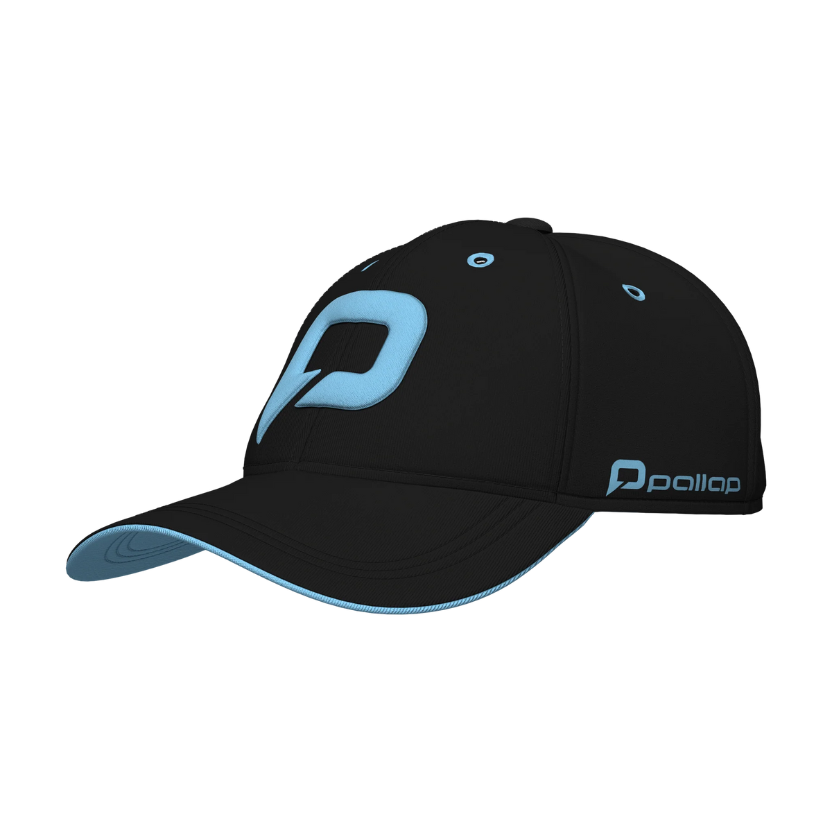 Pallap Black / Cyan Blue Cap