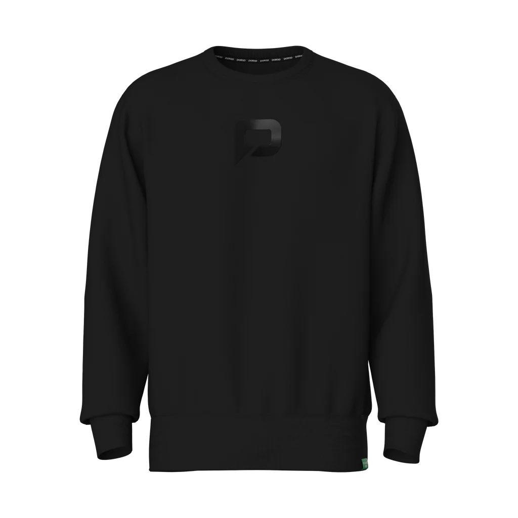 Pallap Vintage Soft Feel Black Crewneck