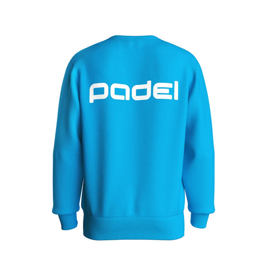 Pallap Vintage Soft Feel Cyan Blue Crewneck