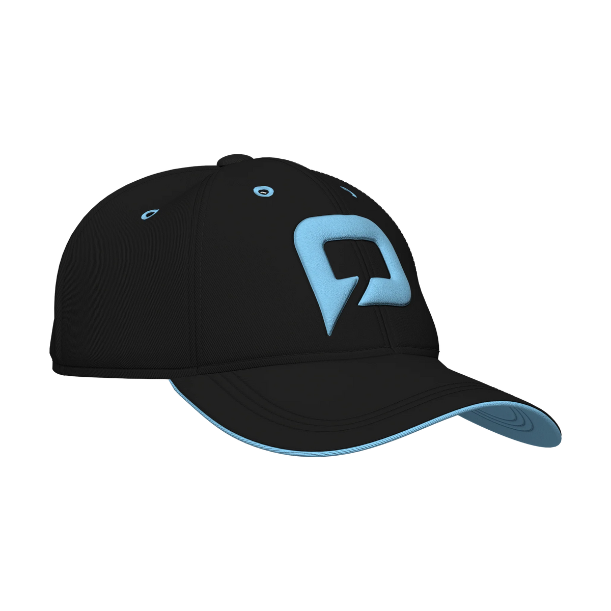 Pallap Black / Cyan Blue Cap