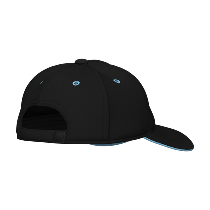 Pallap Black / Cyan Blue Cap
