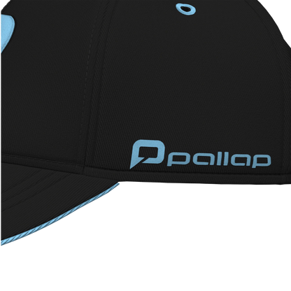 Pallap Black / Cyan Blue Cap