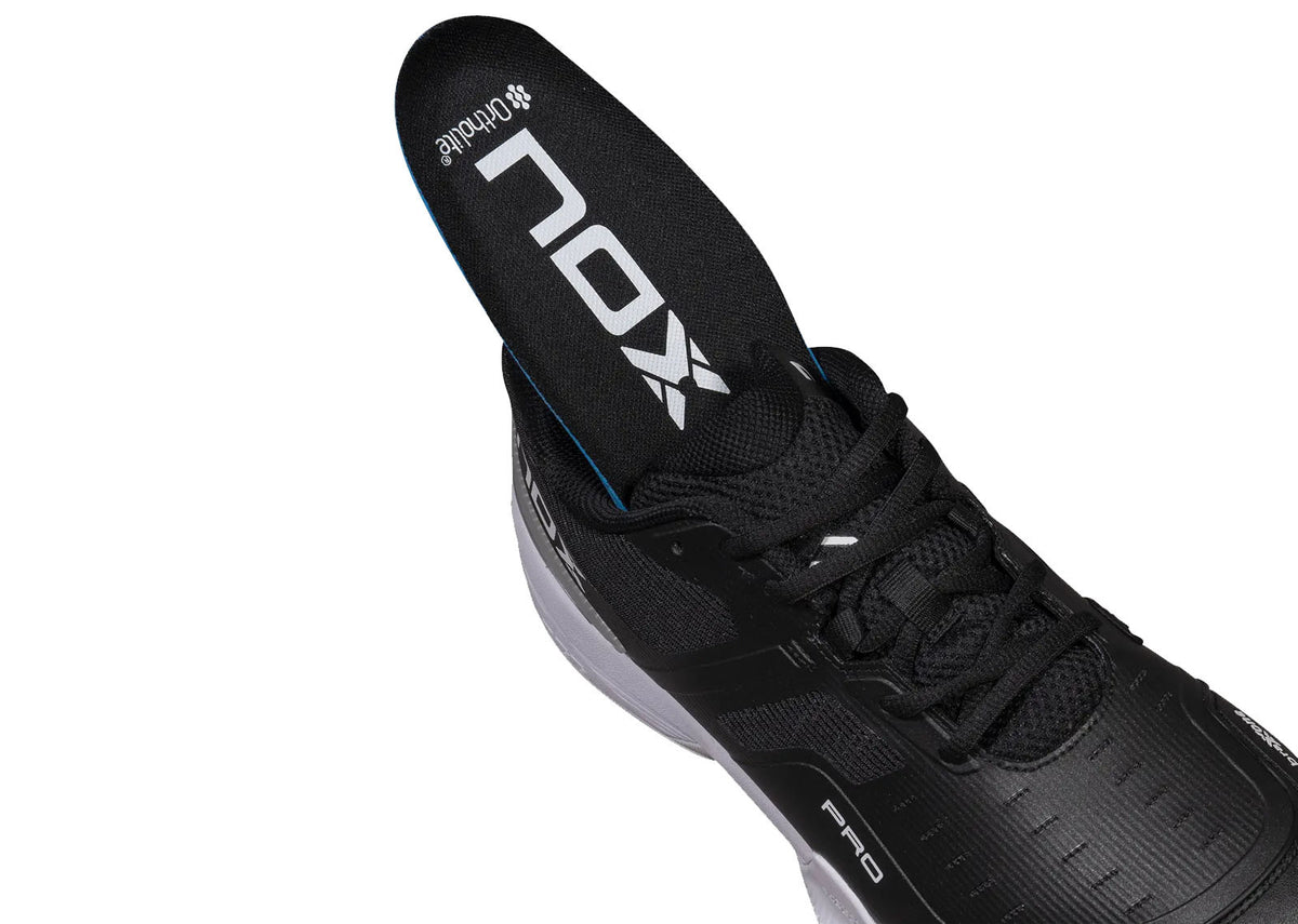 Nox AT10 Pro Black / White Padel Shoes 2026