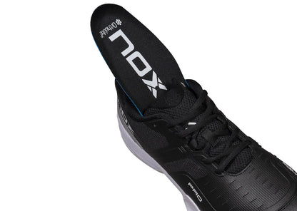 Nox AT10 Pro Black / White Padel Shoes 2026