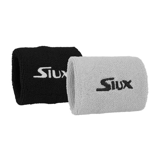 Siux Pack of 2 Wristband Short Black/White