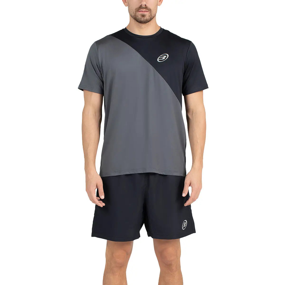 Bullpade Pala Zuel Grey Men's T Shirt