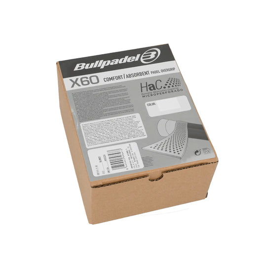 Bullpadel GB1616 Perforated White Overgrip per PCS