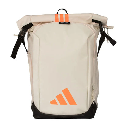 Adidas Multigame White Chalk/Orange Backpack 2026