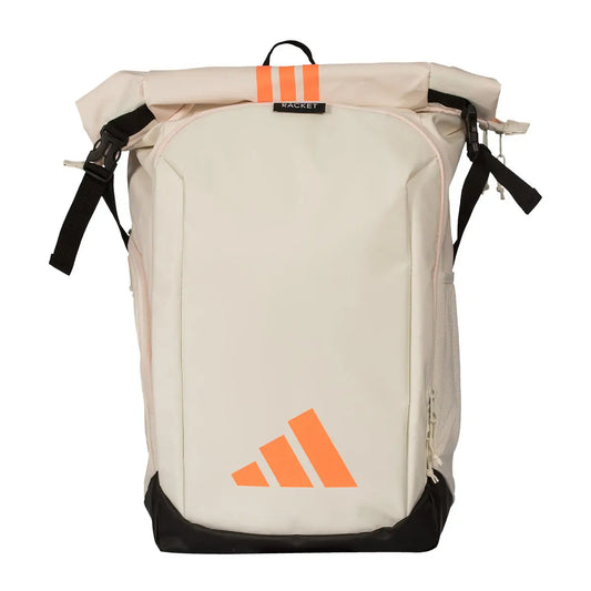 Adidas Multigame White Chalk/Orange Backpack 2026