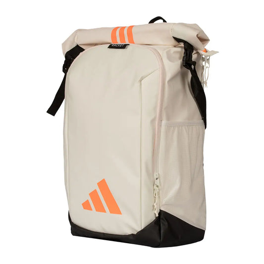 Adidas Multigame White Chalk/Orange Backpack 2026