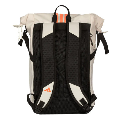 Adidas Multigame White Chalk/Orange Backpack 2026