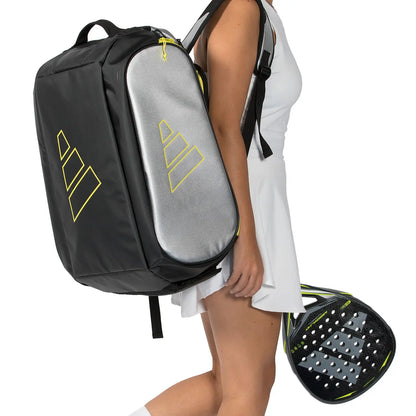 Adidas Pro Tour Silver Grey Racket Bag 2026