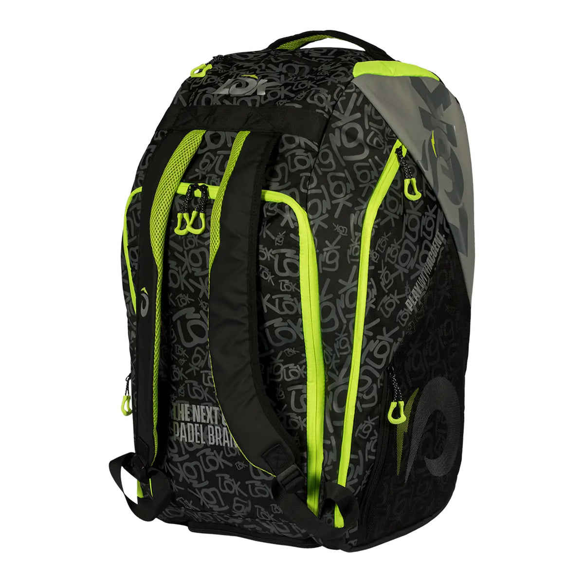 LOK MAXX GEN 2 PADELBAG BLACK/LIME