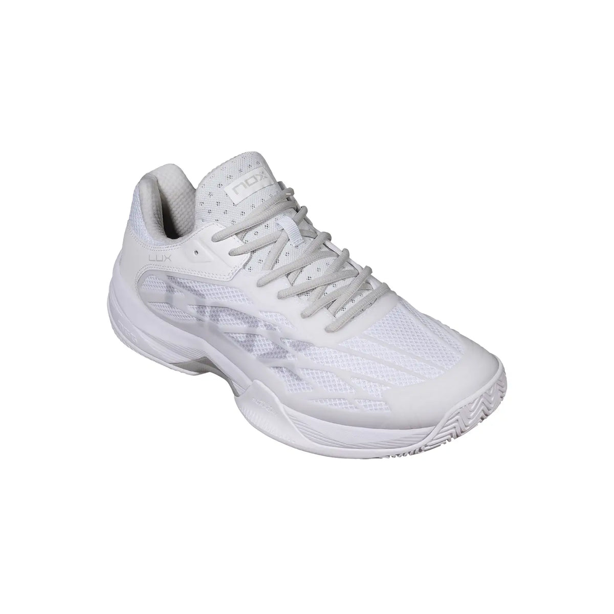 Nox AT10 Lux White/ Grey Padel Shoes 2026