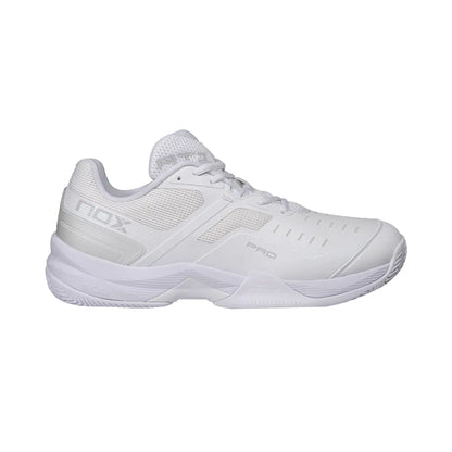 Nox AT10 Pro White / Grey Padel Shoes 2026