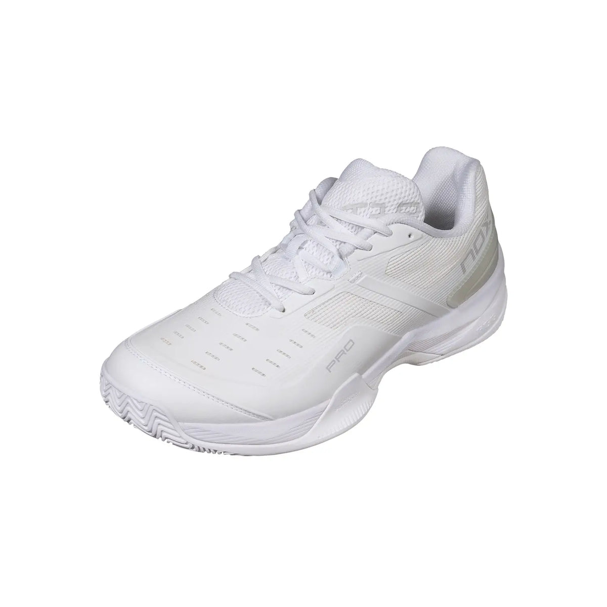 Nox AT10 Pro White / Grey Padel Shoes 2026