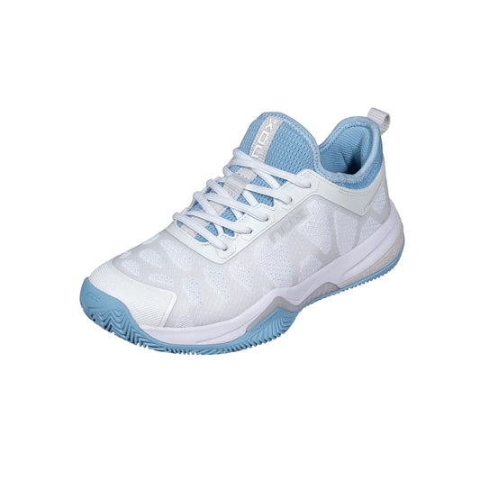 Nox Nerbo White / Dusk Blue 2026 Padel Shoes