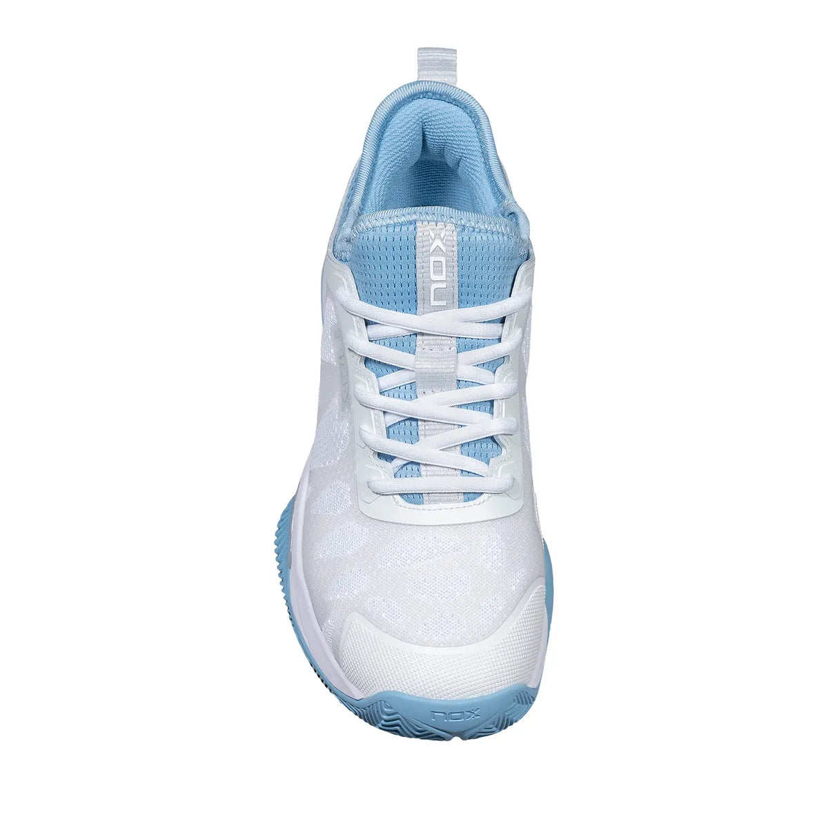 Nox Nerbo White / Dusk Blue 2026 Padel Shoes