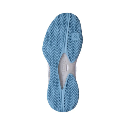 Nox Nerbo White / Dusk Blue 2026 Padel Shoes