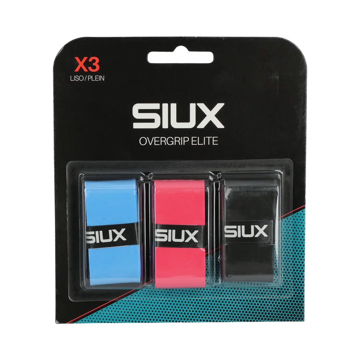 Siux Overgrip Elite Pack of 3 Multicolor