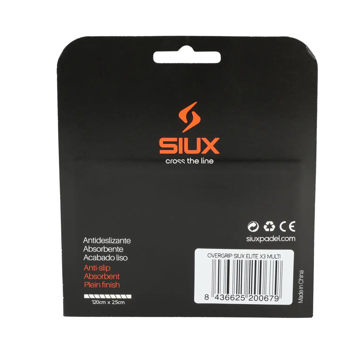 Siux Overgrip Elite Pack of 3 Multicolor