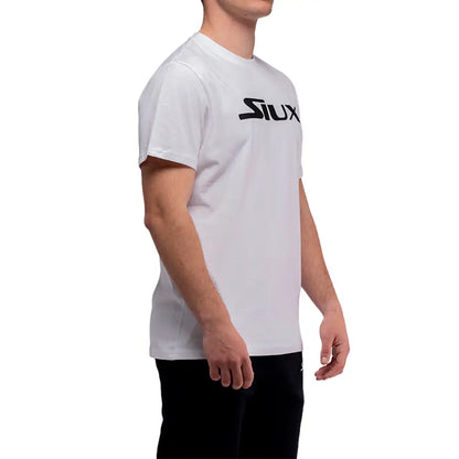 Siux Men's Cotton White T Shirt