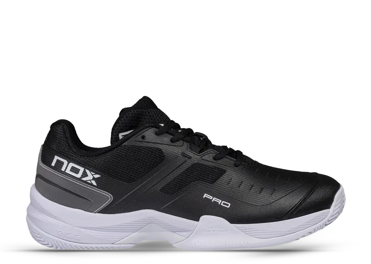Nox AT10 Pro Black / White Padel Shoes 2026