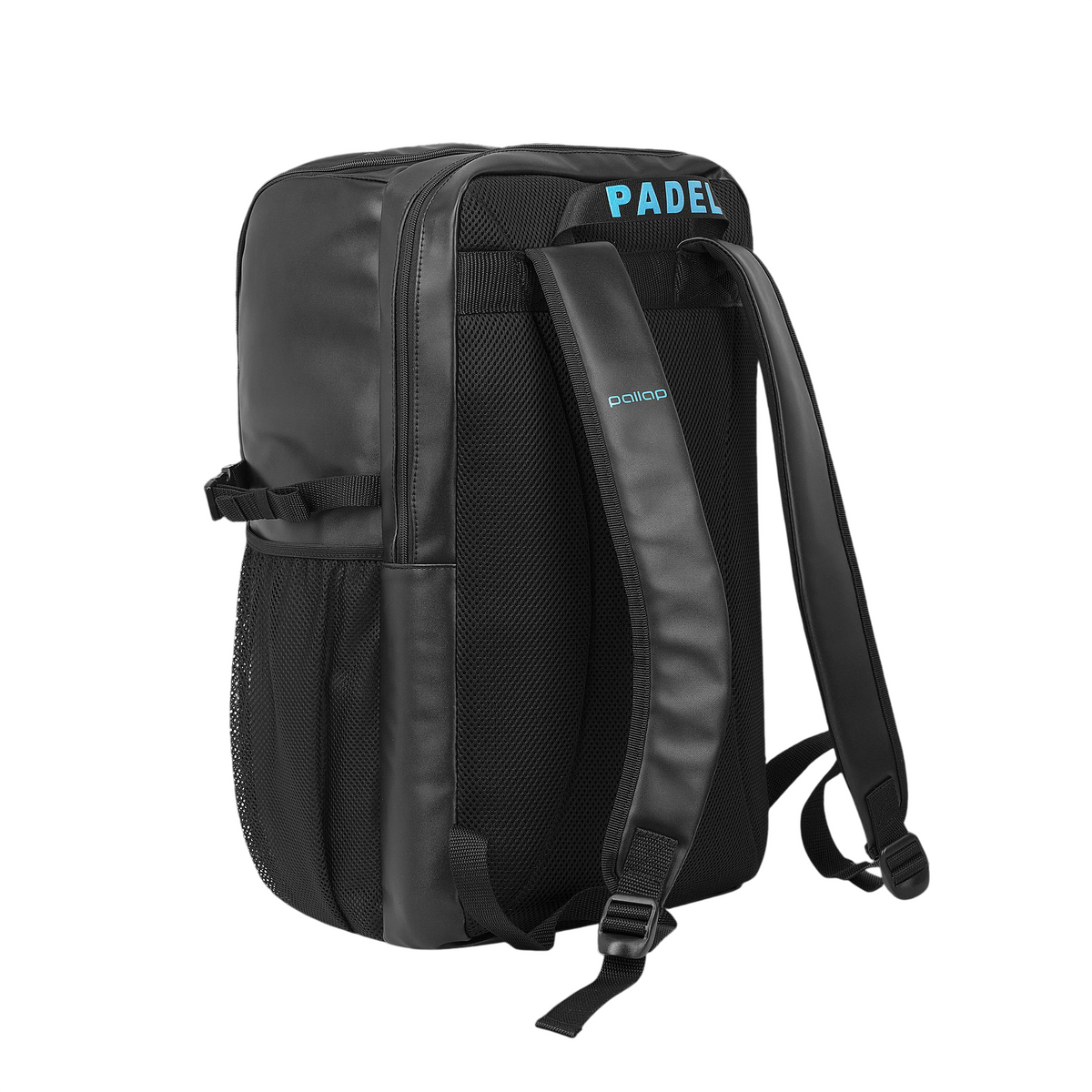 Pallap Travel Technical Black/Cyan Blue Backpack