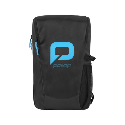 Pallap Travel Technical Black/Cyan Blue Backpack