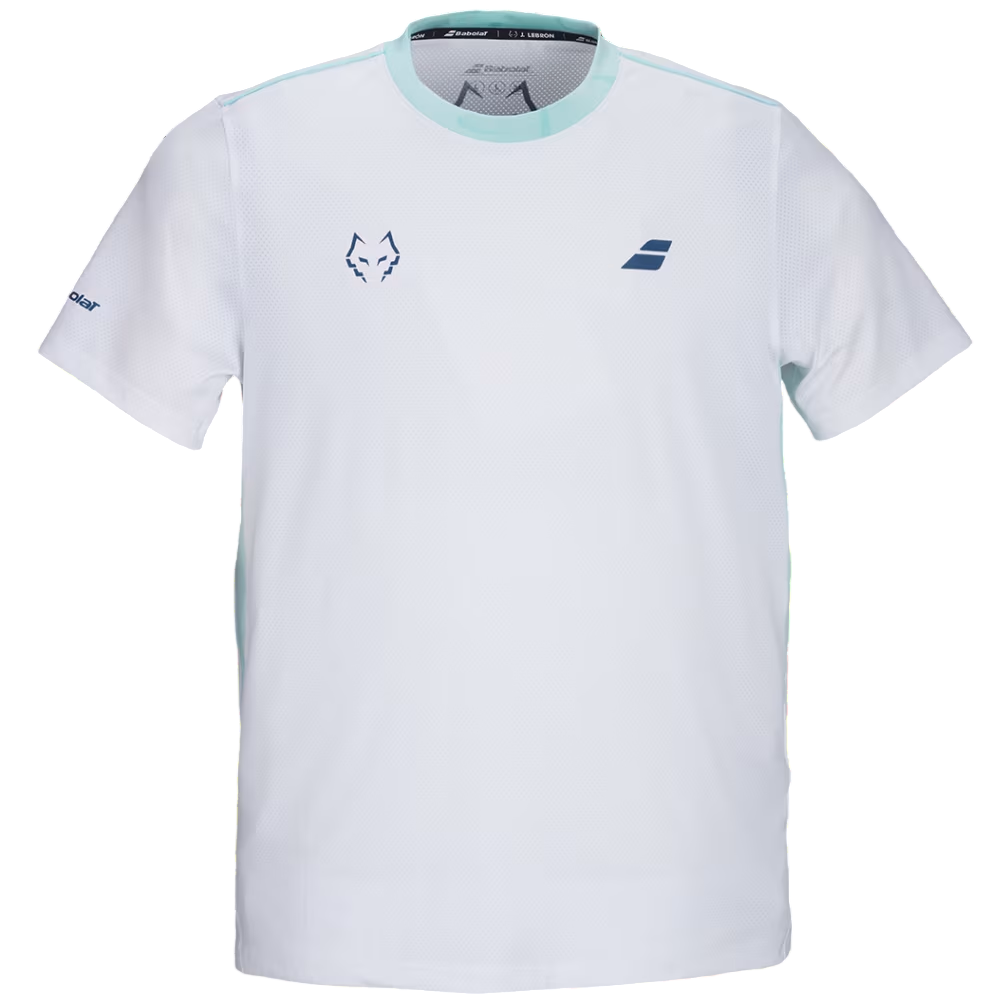 Babolat Crew Neck Tee Lebron White 2027