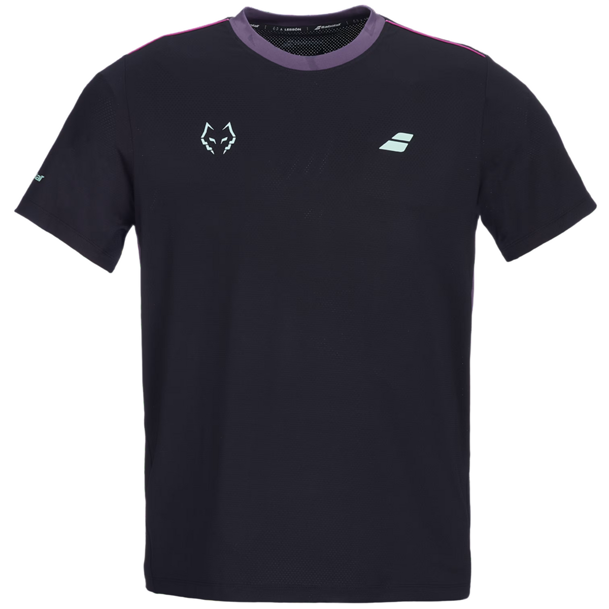 Babolat Crew Neck Tee Lebron Men Black 2027