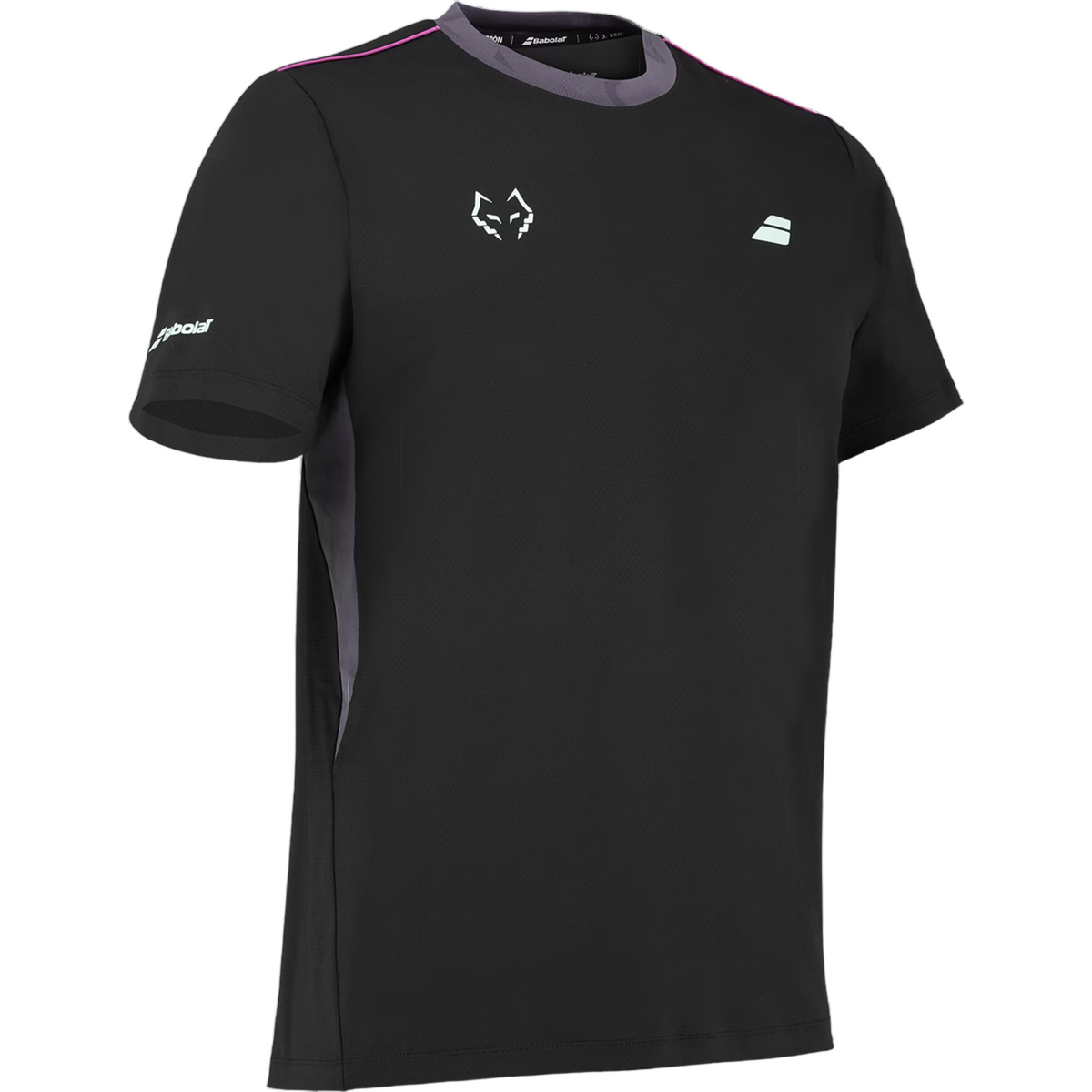 Babolat Crew Neck Tee Lebron Men Black 2027