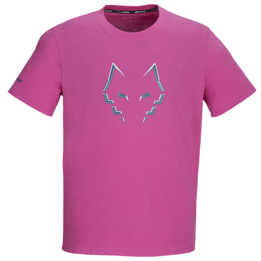 Babolat Cotton Tee Men Lebron Pink 2027