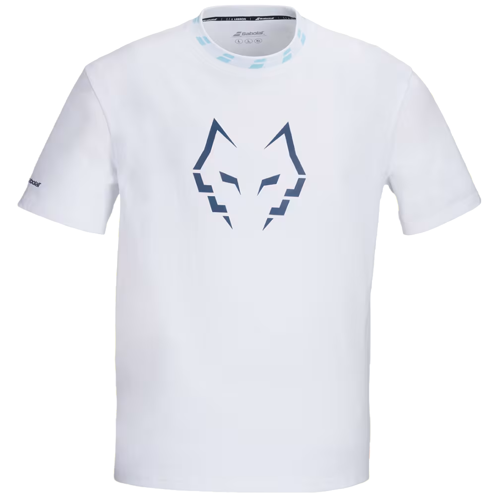 Babolat Oversize White Cotton Tee Lebron 2027