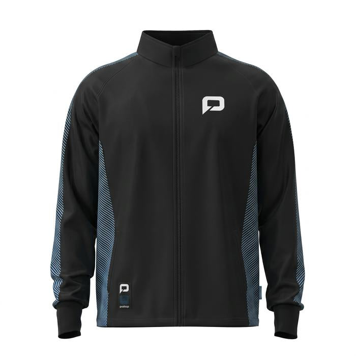 Pallap Tech Black / Cyan Blue Men Jacket