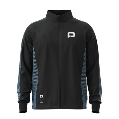 Pallap Tech Black / Cyan Blue Men Jacket