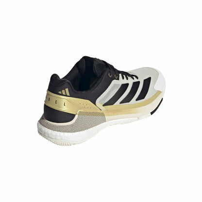 Adidas Crazyquick Boost Shoes White / Black / Gold KI3591 Padel Shoes