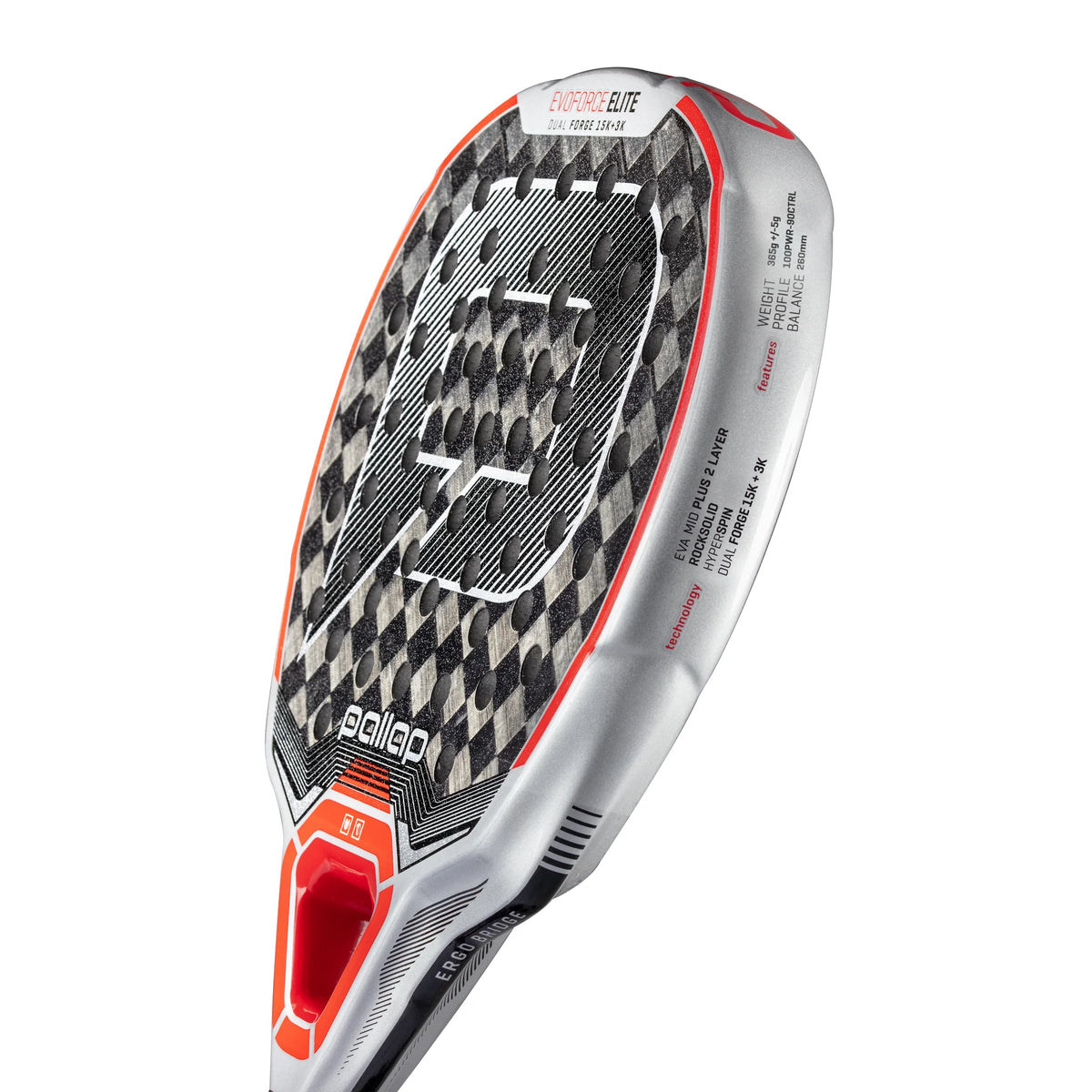 Pallap Evoforce Elite Silver/Black/Red 2026