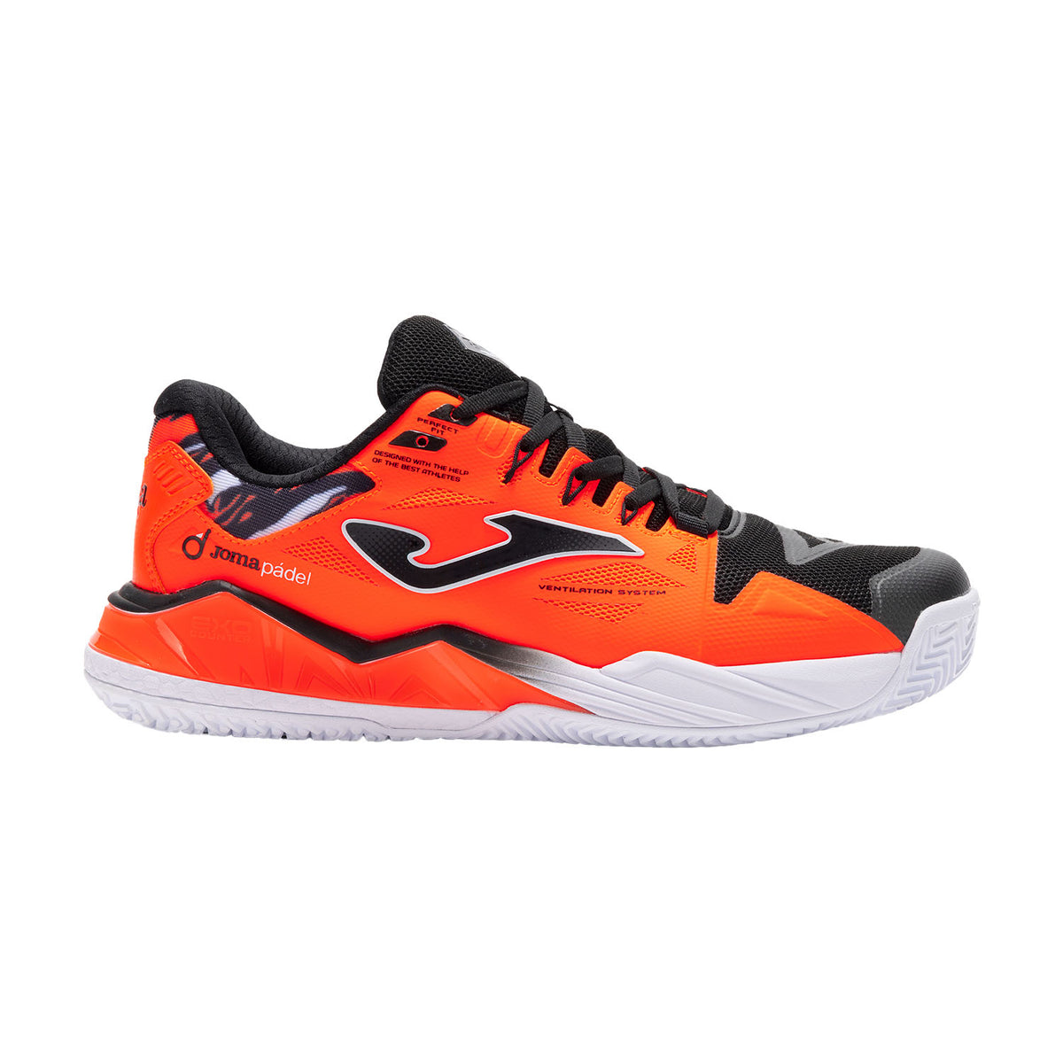 Joma Spin 2631 Men Orange/Black Padel Shoes