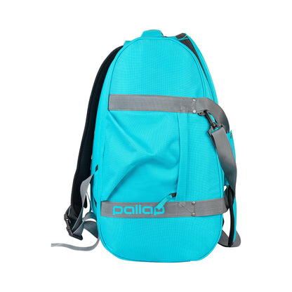 Pallap Mid Black/Cyan Blue 2.0 Racket Bag