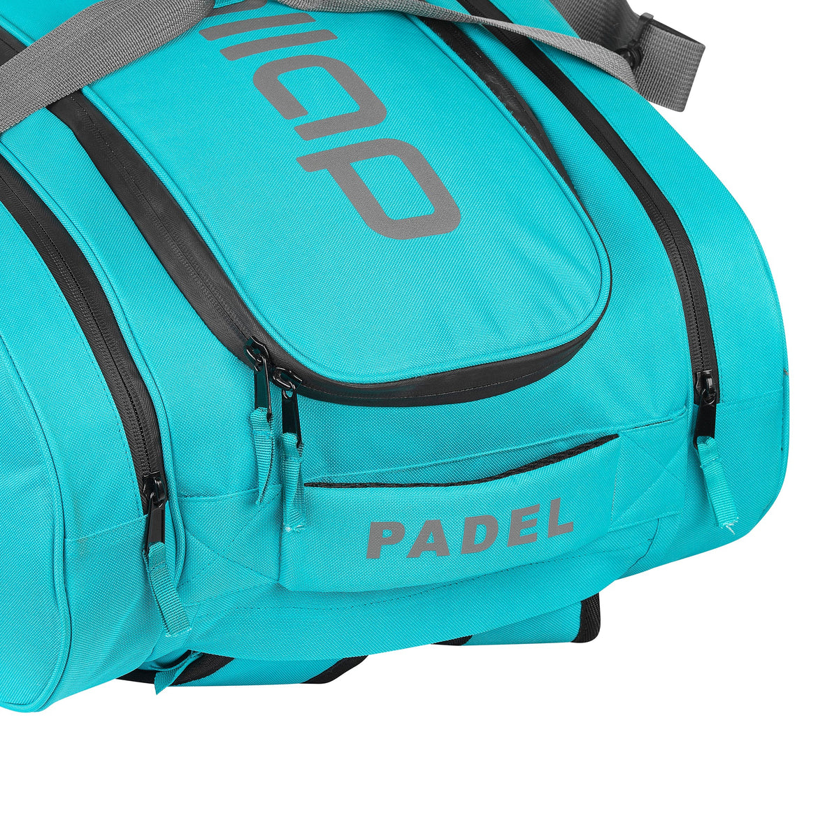Pallap Mid Black/Cyan Blue 2.0 Racket Bag