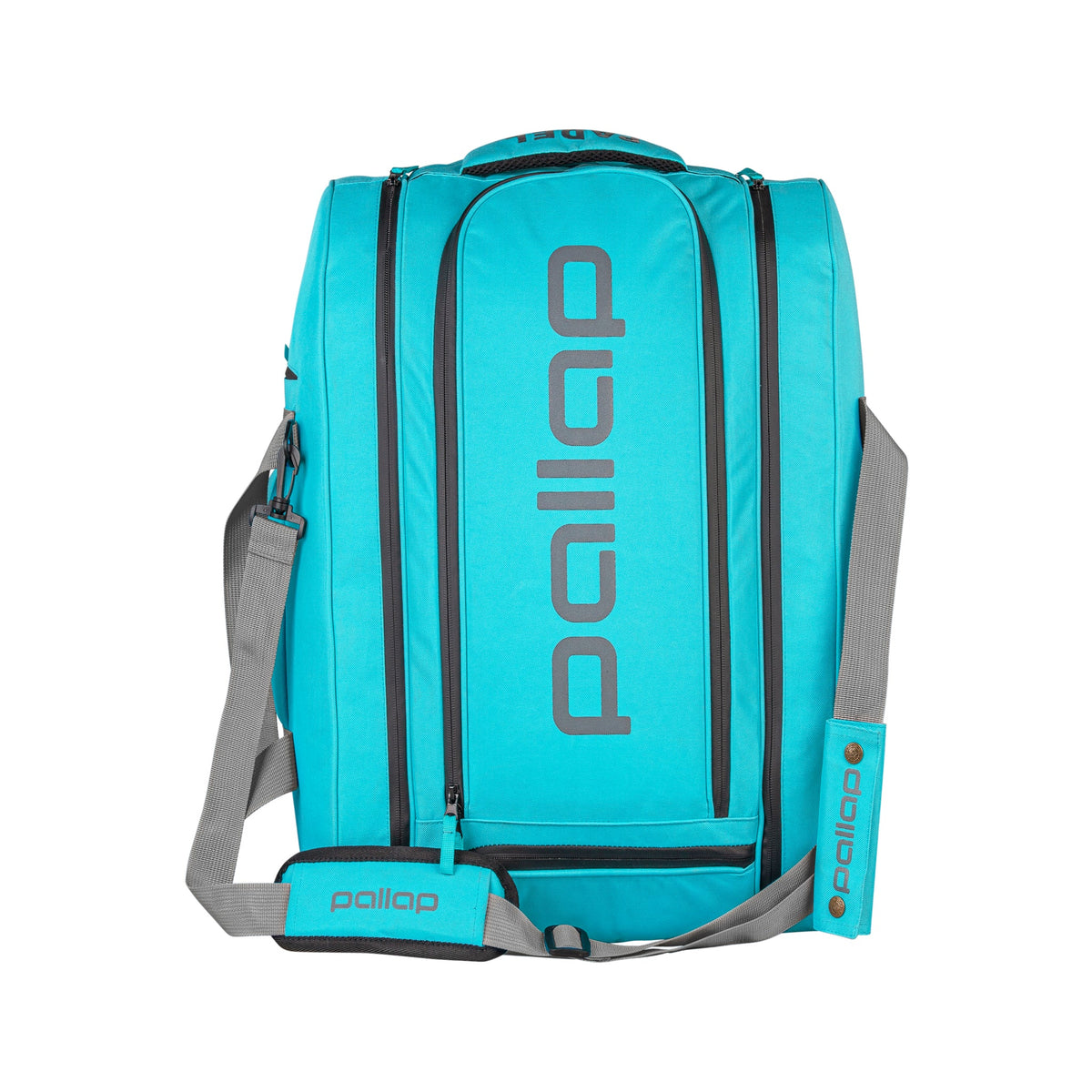 Pallap Mid Black/Cyan Blue 2.0 Racket Bag
