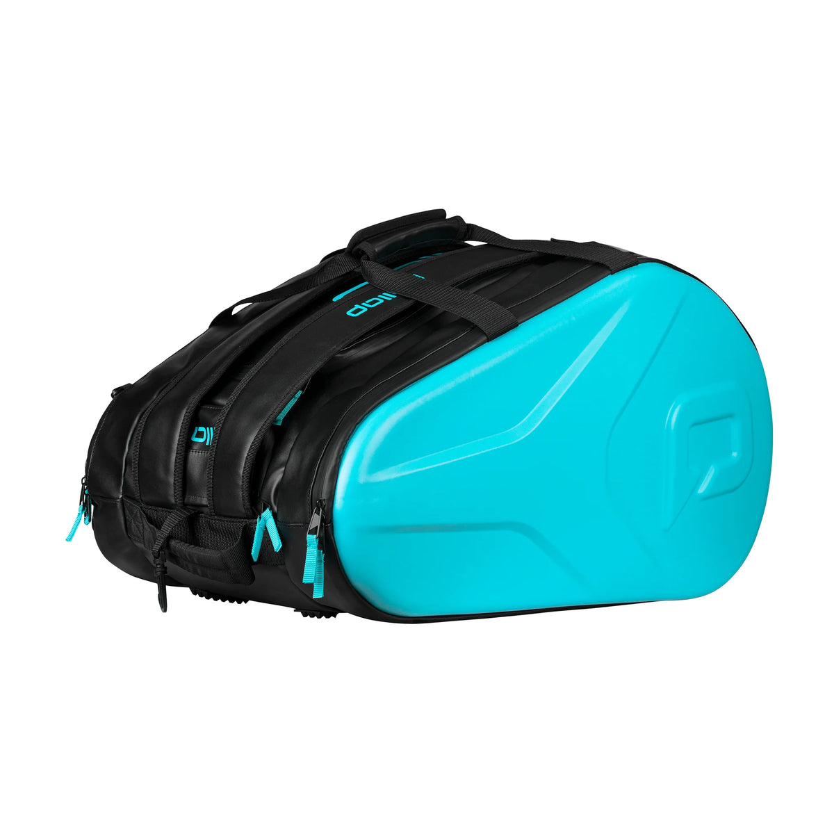 Pallap Pro Black/Cyan Blue 2.0 Racket Bag