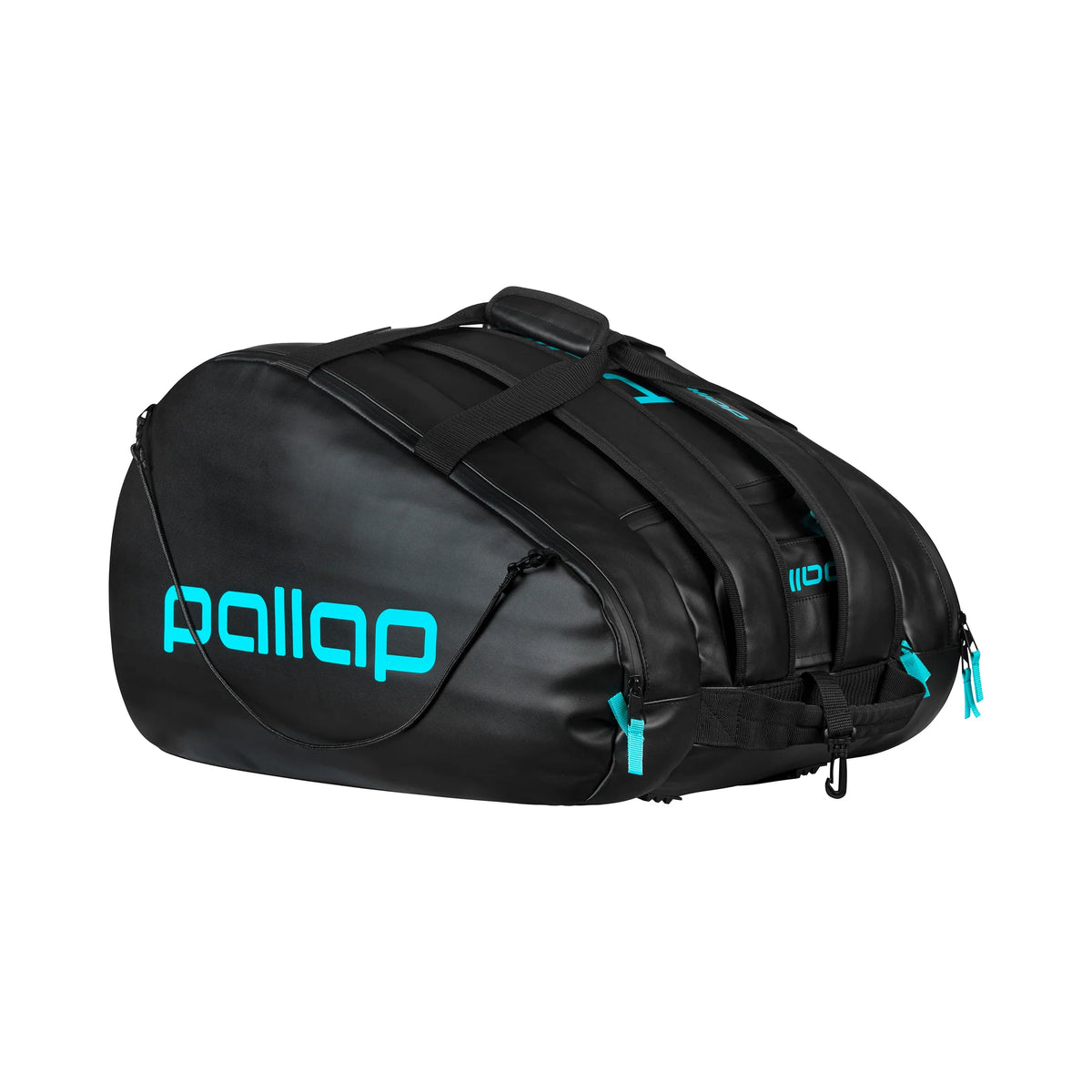 Pallap Pro Black/Cyan Blue 2.0 Racket Bag