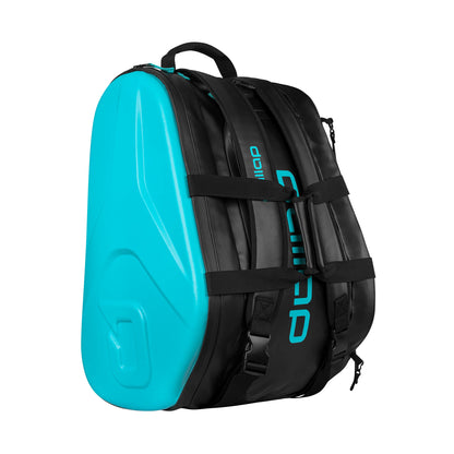 Pallap Pro Black/Cyan Blue 2.0 Racket Bag